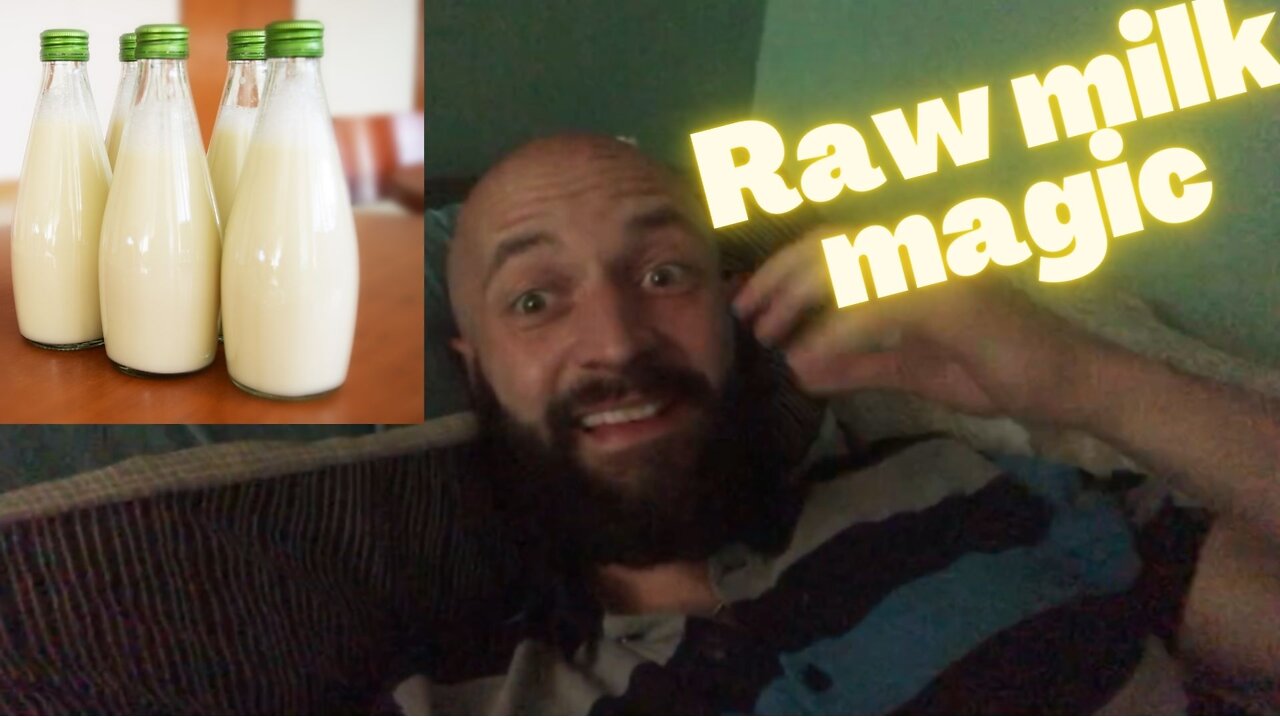 Raw Milk Magic😃🥛🐄