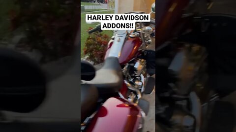 Harley Davidson addons for an upcoming trip.