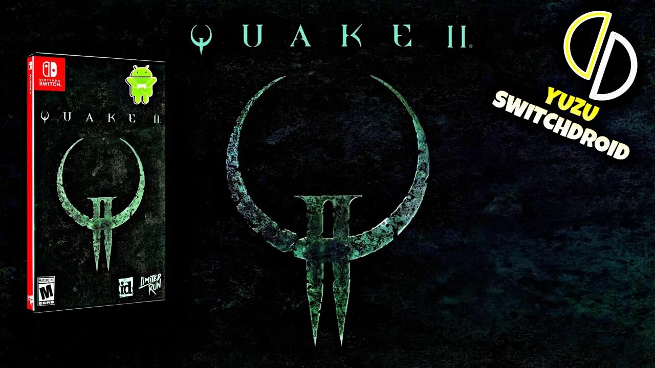 YUZU EMULATOR SWTCH ANDROID - QUAKE II - PRIMEIROS MINUTOS DE JOGO /SD888+/8GB