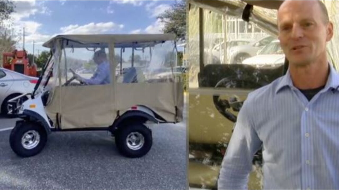 North Palm Beach village manager ditches car in favor of golf cart