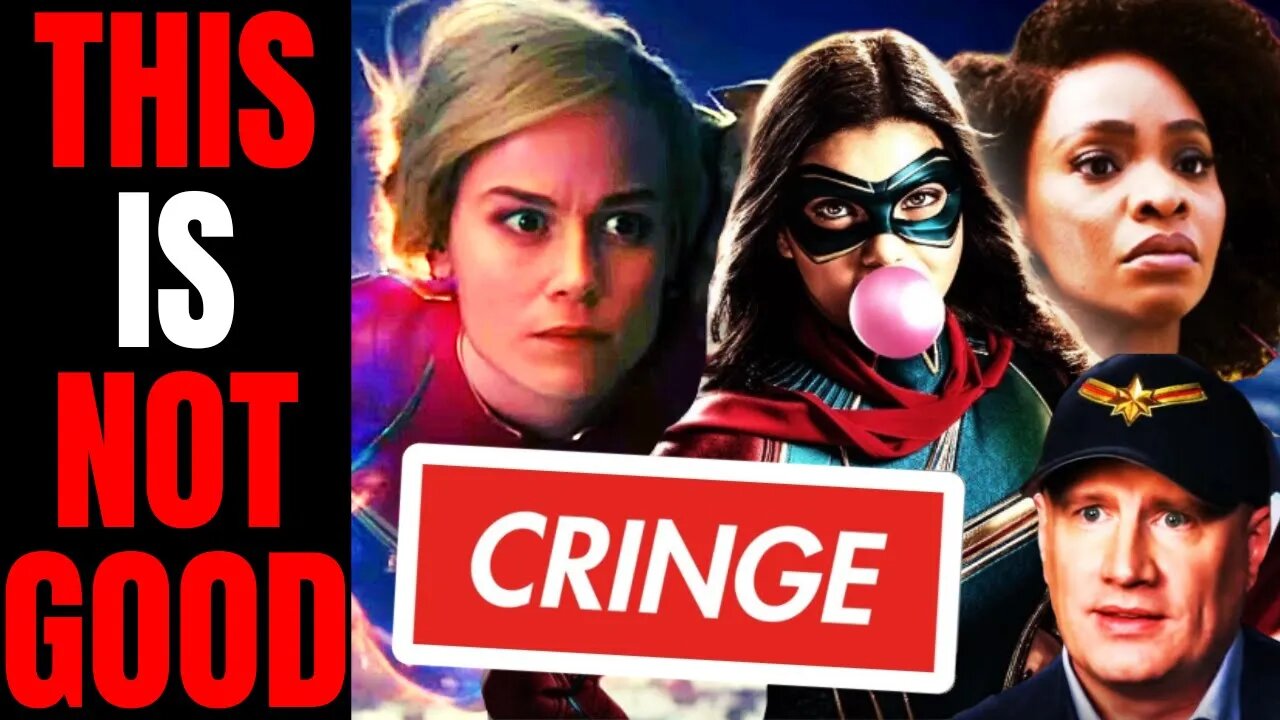 Marvel Gets ROASTED For New CRINGE Trailer For The Marvels | Can Disney Get Fans To Care About This?