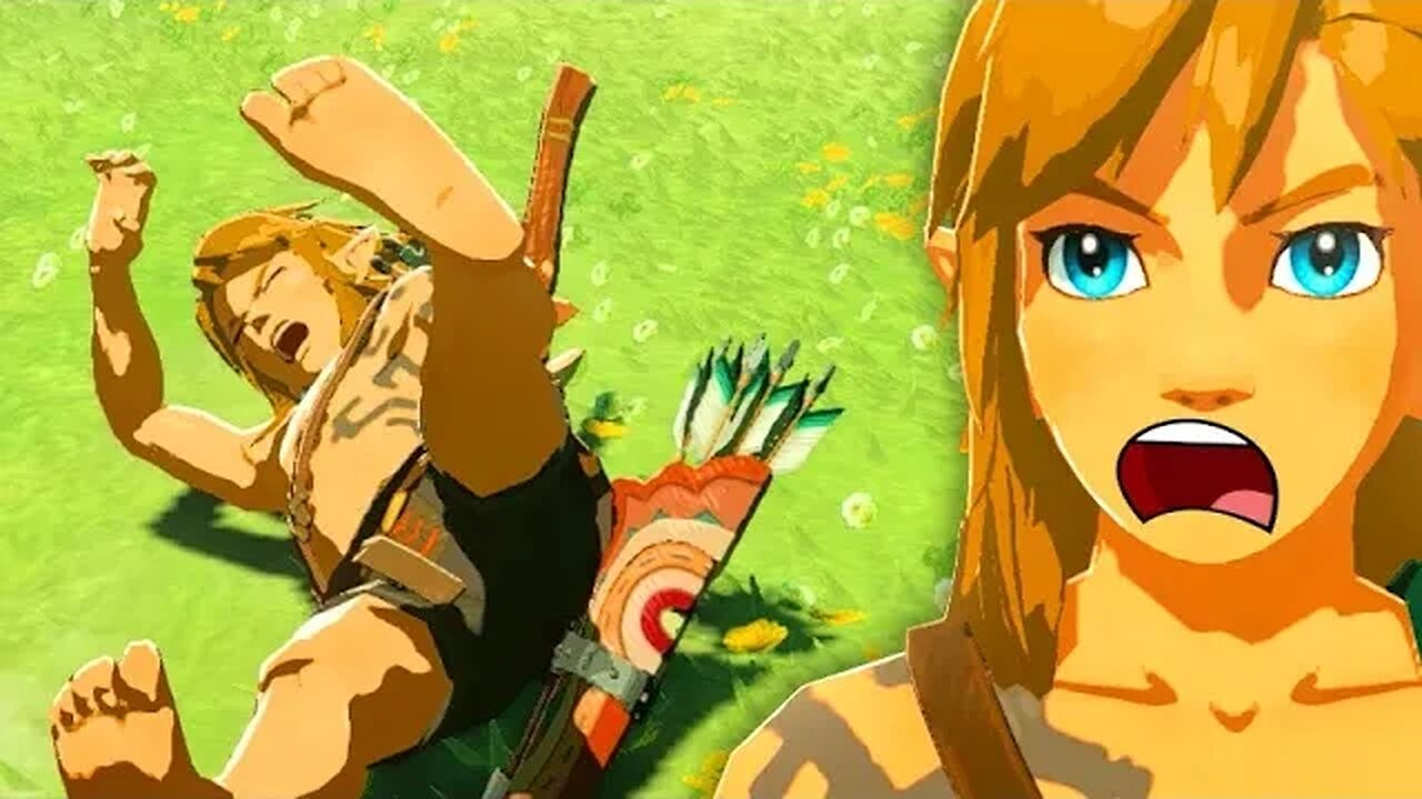 Zelda Tears of the Kingdom Funny Moments and Highlights