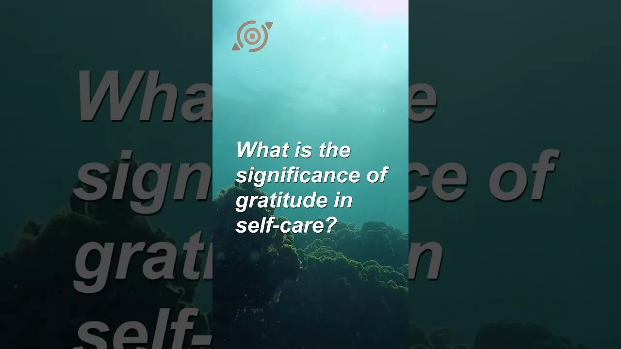 What is the significance of gratitude in self care? #shorts #mindselevate #expandyourmind