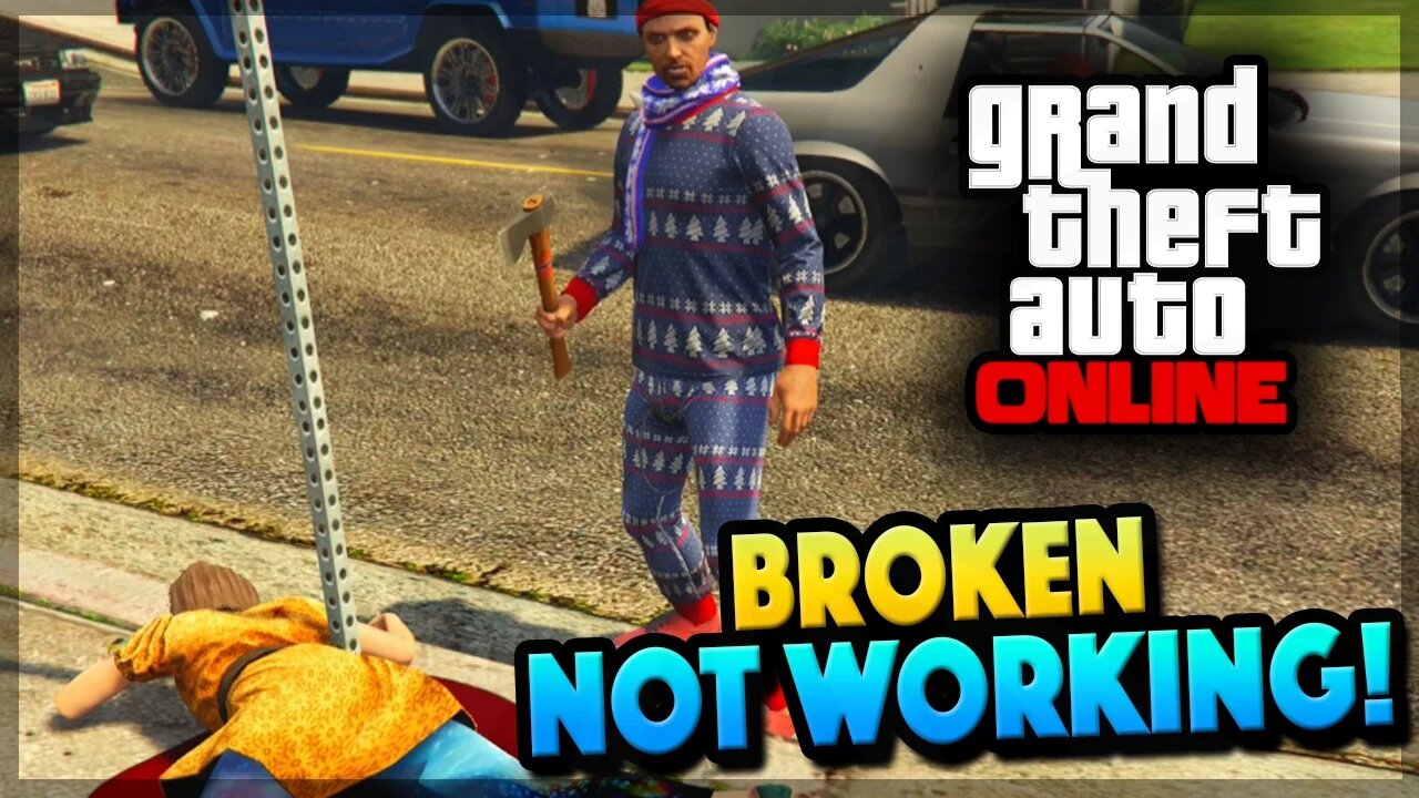 GTA 5 Online BROKEN & NOT Working Right! (GTA 5 Gameplay)