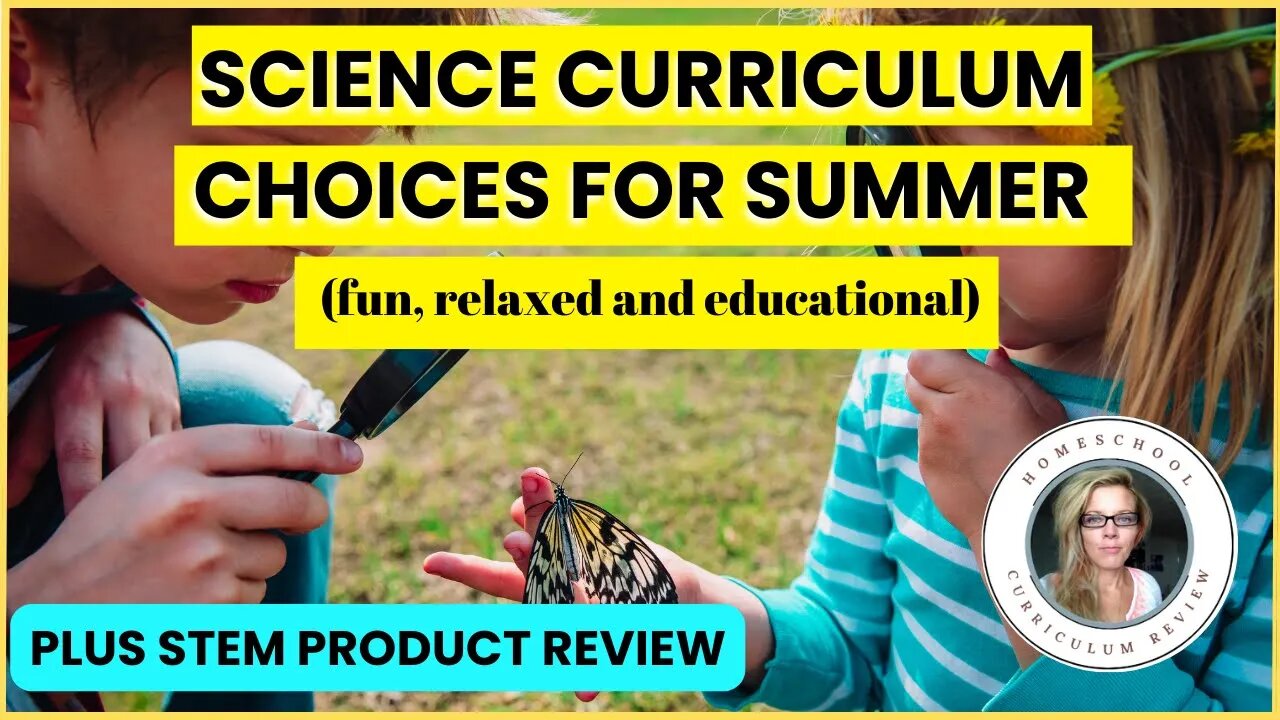 New Best SUMMER Homeschool Science Curriculum 2023 Flip Through and Review, Secular Christian