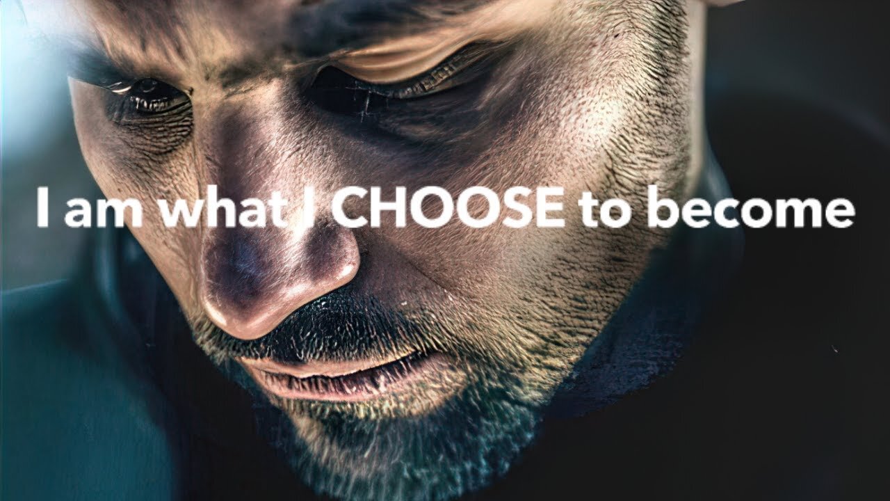 "I AM what I CHOOSE to become" - Best Motivational Speech