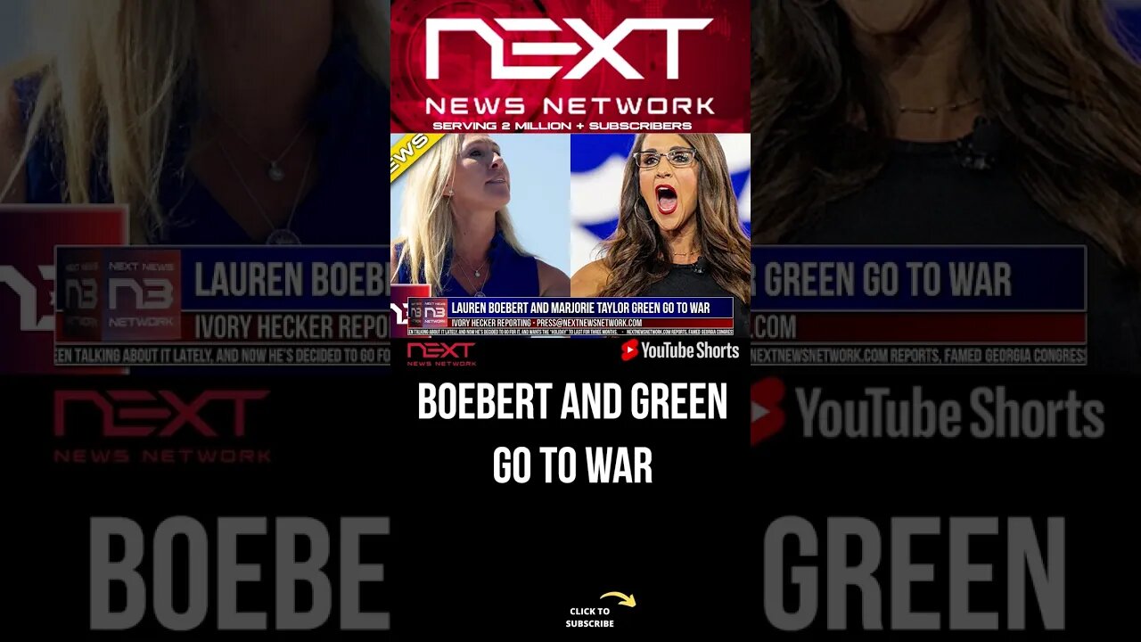 Lauren Boebert And Marjorie Taylor Green Go To War #shorts