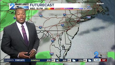 Chilly Tonight, Rain Thursday