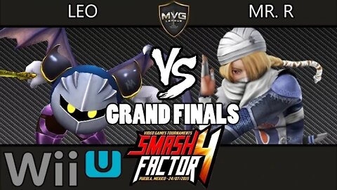 MK Leo vs Mr. R - Smash Factor 4 - Grand Finals - Smash Wii U