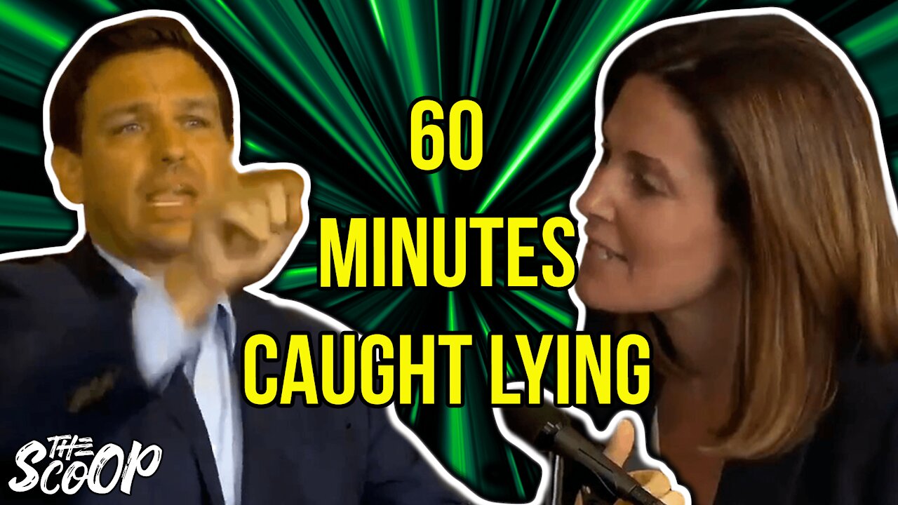 60 Minutes Caught Editing DeSantis Video To Promote False Vaccine Narrative