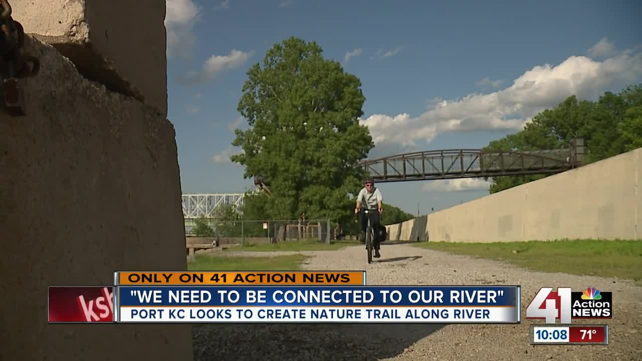 Port KC wants to turn land into open trail along riverfront