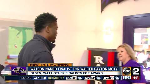 Benjamin Watson finalist for big award