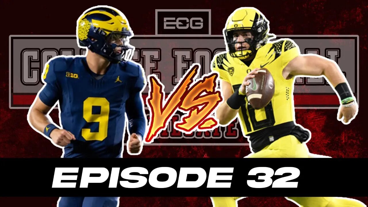 JJ McCarthy vs Bo Nix, PAC 12 in Shambles?, Jawhar Jordan the Best RB? | CFB Tailgate EP 32