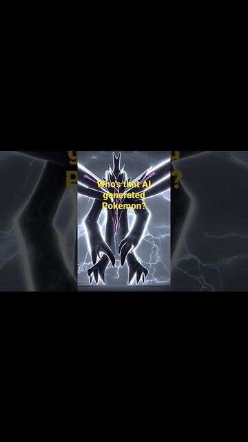 AI generated Necrozma #whosthatpokemon #pokemon