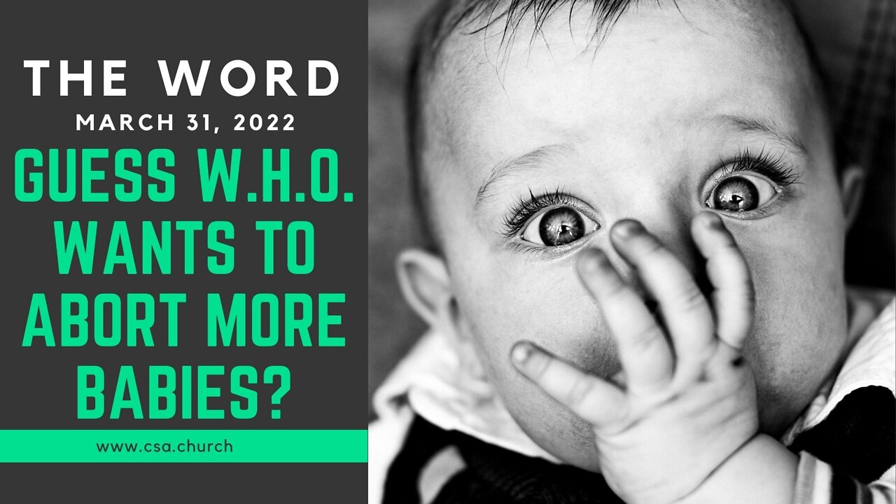 The Word: March 31, 2022