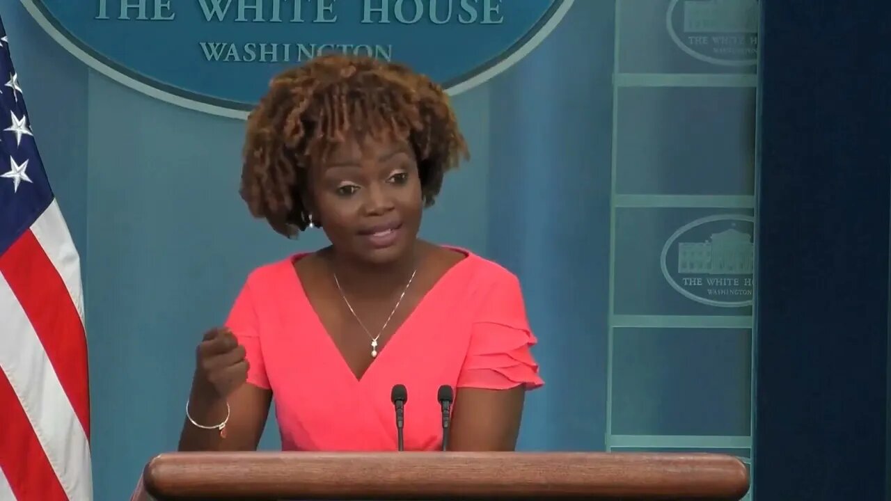 Karine Jean-Pierre Brags About Gas Prices, Which Are $1.29/Gal HIGHER Than When Biden Took Office
