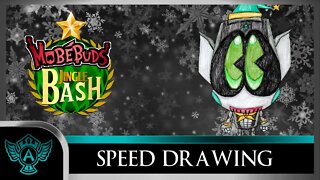 Speed Drawing: MobéBuds Jingle Bash - Ironelfon | A.T. Andrei Thomas 2022