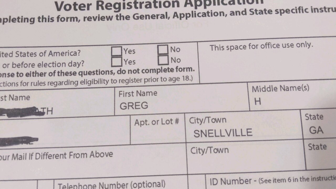 National Democrats soaking Voter Registration in Georgia