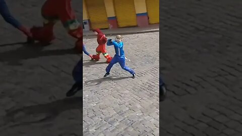 DANÇANDO FOFÃO, PATATI, BEN10 E HOMEM-ARANHA DA CARRETA DA ALERGIA TREM BALADA, LIKE