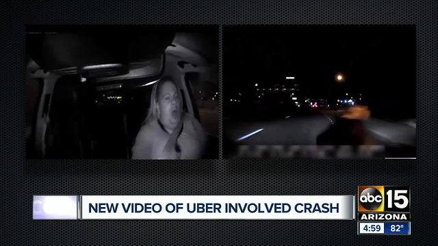 Police release video of deadly Uber crash in Arizona