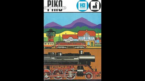 Piko Modellbahn Katalog von 1980