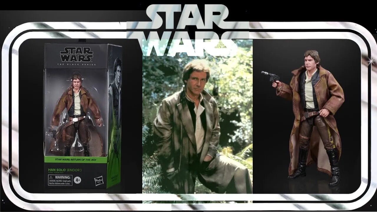 HASBRO STAR WARS BLACK SERIES ENDOR HAN SOLO REVIEW