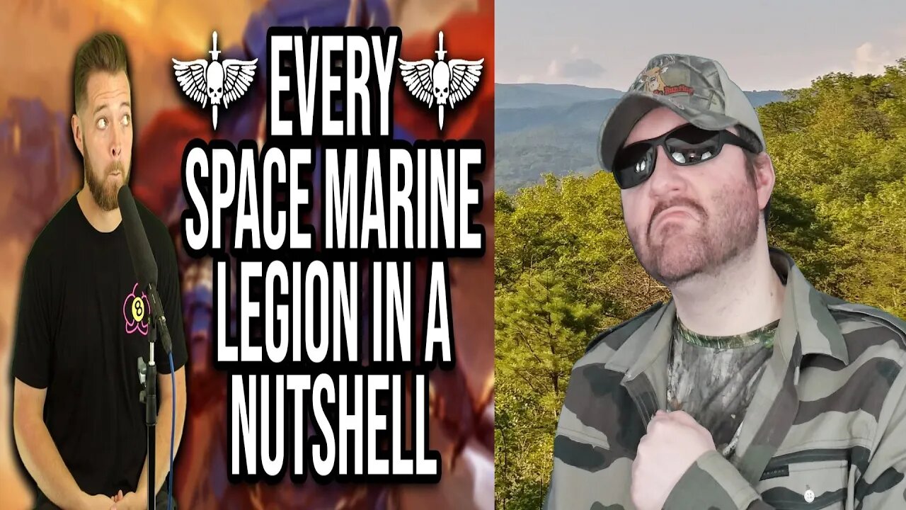 Every Single Warhammer Space Marine Legion In A Nutshell (Bricky) - Reaction! (BBT)