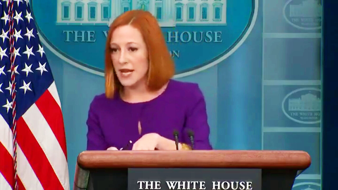 Jen Psaki President Encourages Protest of Justices