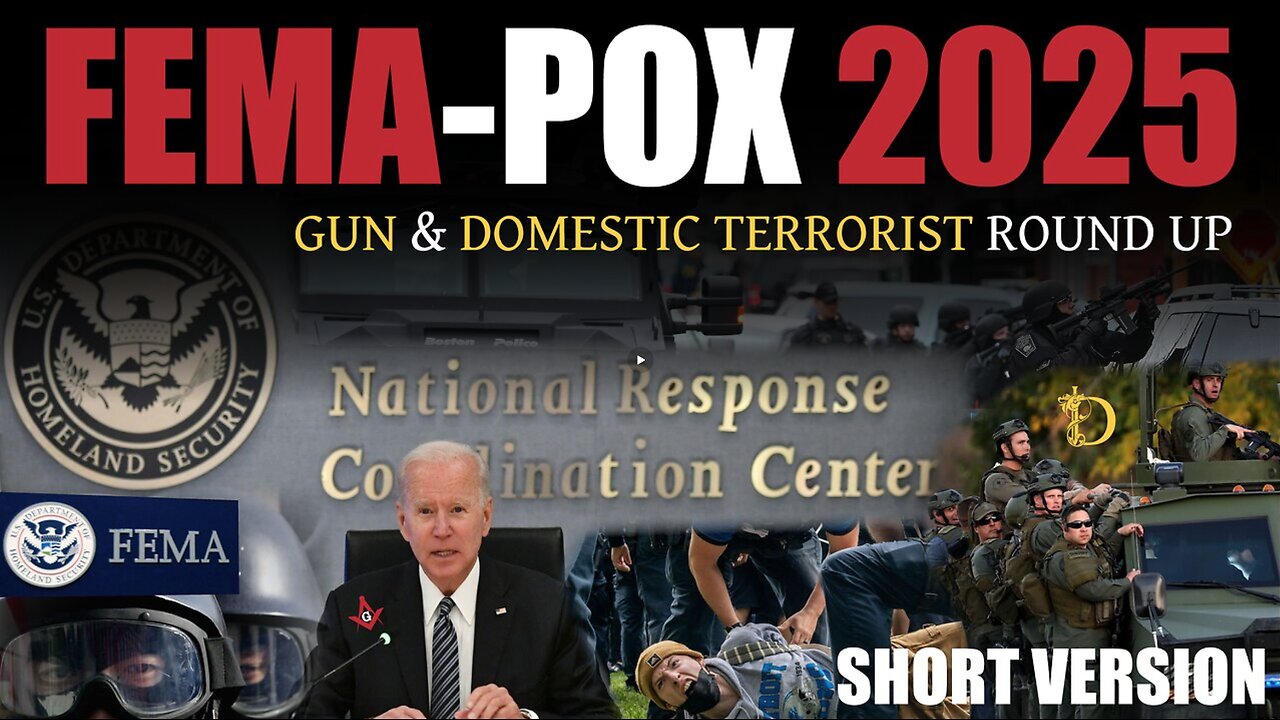 🔲🔺FEMA POX 2025: GUN & DOMESTIC TERRORIST ROUND-UP (2024)▪️ MUST SEE❗️