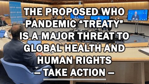 What is the WHO "Pandemic Treaty"