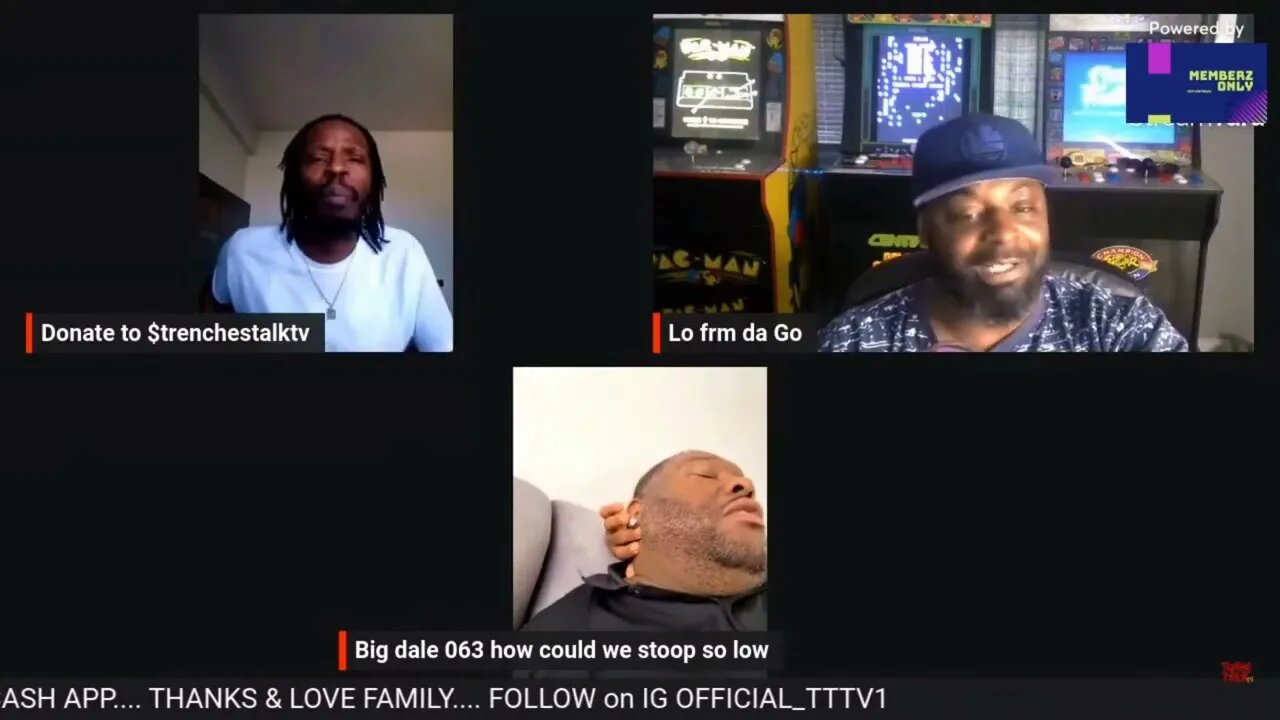 Big Dale confronts Lo from da Go