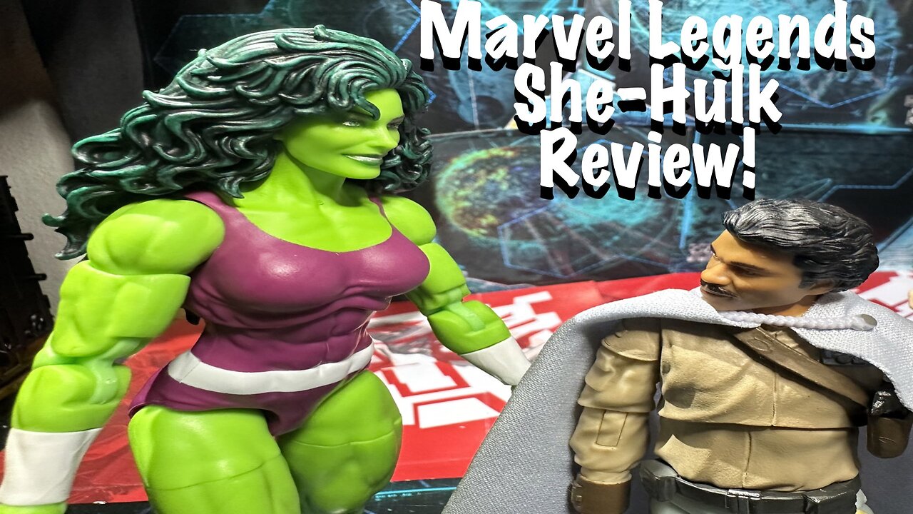 Marvel Legends She Hulk Review! Ft Billie D