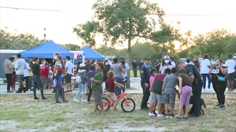 West Palm Beach neighborhood holds peace walk to spur change