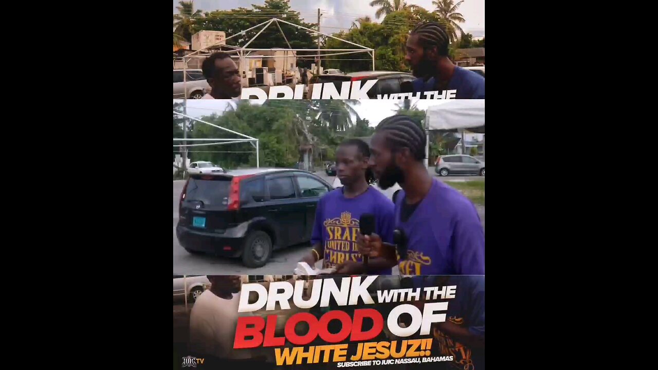 🔴Drunk with the BLOOD of White Jesuz!!