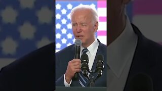 Biden's Brain BREAKS While Trying To Read Off Teleprompter | #shorts