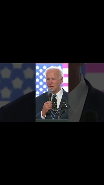 Biden's Brain BREAKS While Trying To Read Off Teleprompter | #shorts