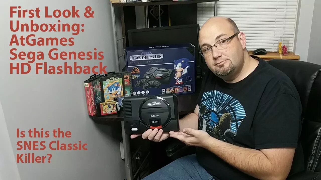 Atgames Sega Genesis Flashback HD Unboxing - The SNES Classic Killer You've Been Waiting For?