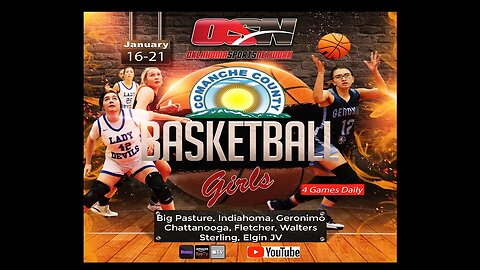 🏀LIVE Comanche County Basketball 2023 -Girls Day1