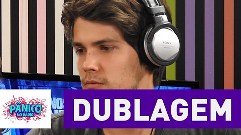 Eric Surita explica seu trabalho como dublador: "mundo fantástico" | Pânico