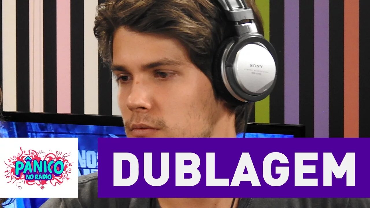 Eric Surita explica seu trabalho como dublador: "mundo fantástico" | Pânico