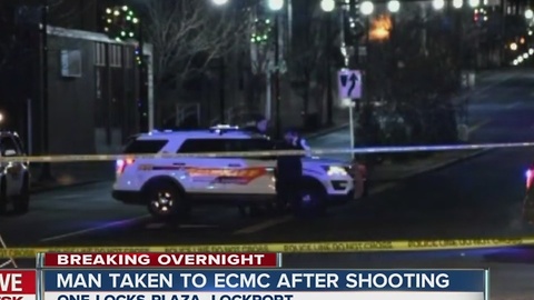 Man rushed to ECMC after shooting in Lockport