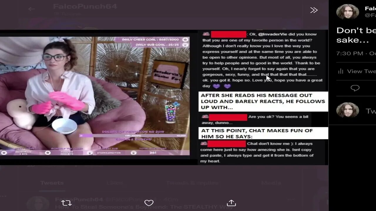 Never Be A Simp Creepy Simp Texts Twitch E Girl