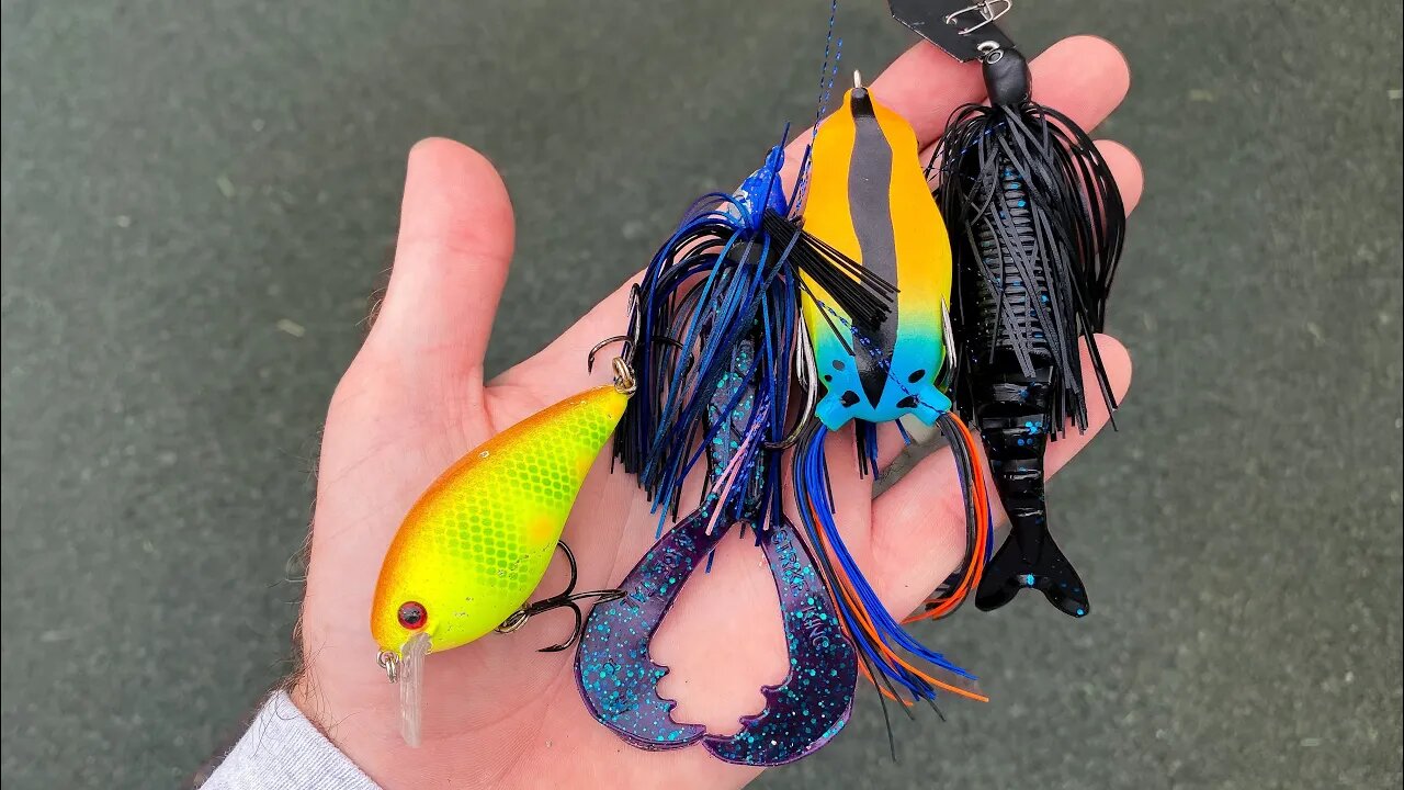 4 Lures for MUDDY Water YOU NEED TO KNOW!