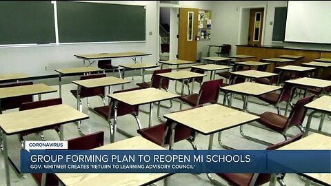 Whitmer forms 'Return to Learning Advisory Council' to create roadmap for schools to reopen in fall