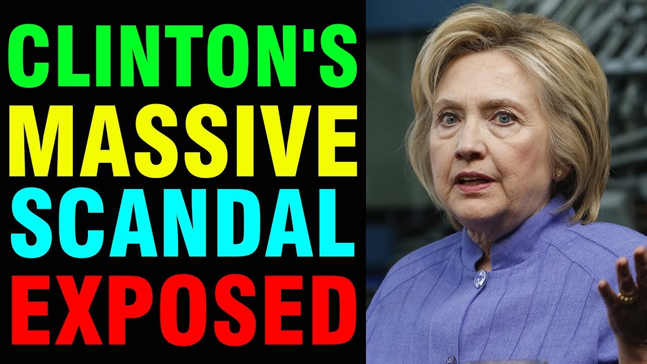 CRITICAL INTEL: LOOKING BACK TO CLINTON'S MASSIVE SCANDAL: UNBELIEVALE CRIME EXPOSED! FBI ACT...