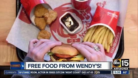 How to get free food from Wendy's