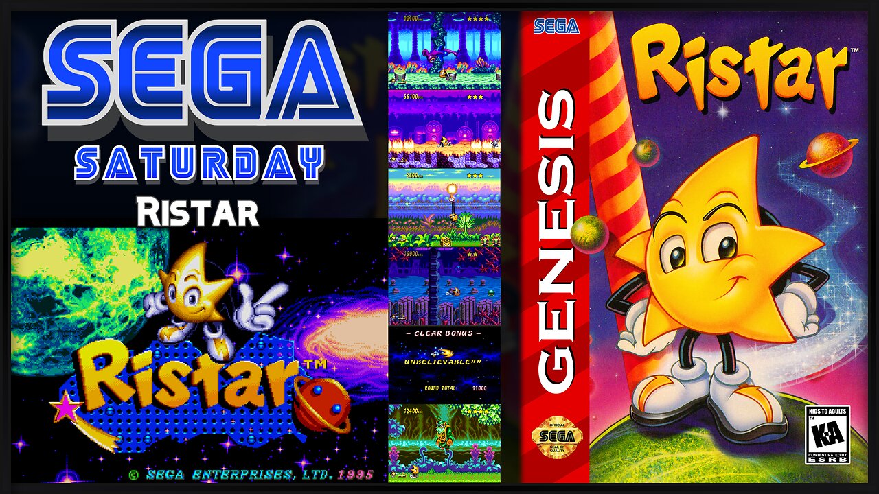 SEGA Saturday - Ristar (Playthrough)