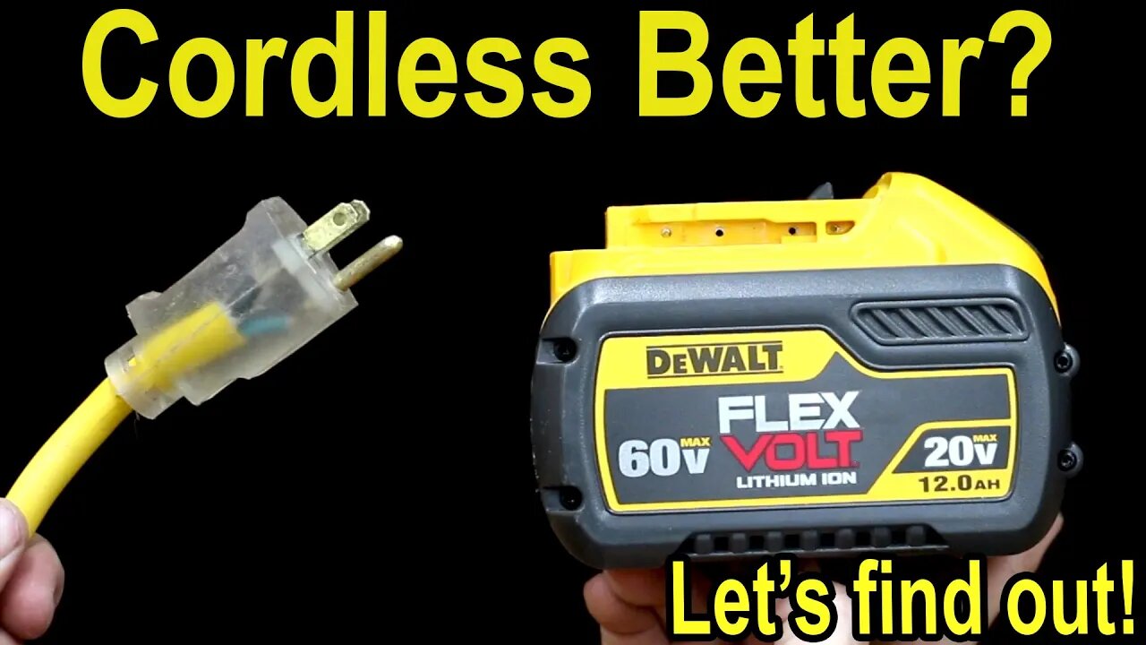 Let's Settle This! Are Cordless Power Tools REALLY Better? Torque, Cutting Speed, Noise, Vibration