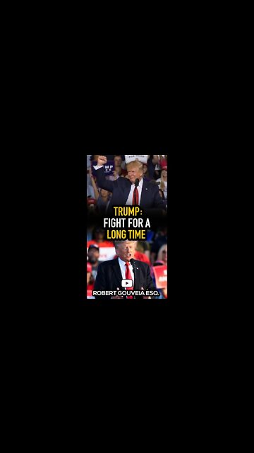 Trump: I Will Fight For You #shorts