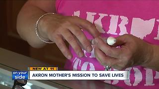 Akron mother educates the public on how to administer Narcan following her daughter's overdose death